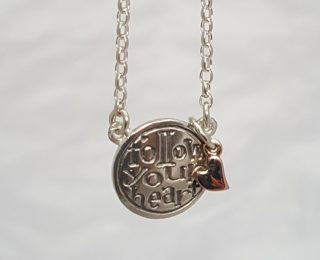 Follow your Heart pendant by Nick Hubbard