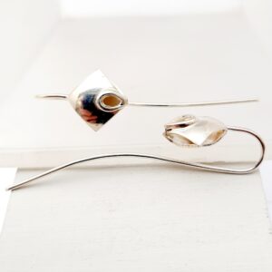 Silver Hook Earrings